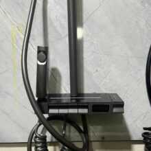 colone de douch carre lux avec led et afficheur